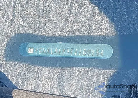 2015 Chevrolet Equinox Ls из США, поврежденный, VIN 2GNALAEK9F1100954